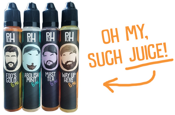 PoH Juice, e-liquid by the Plumes of Hazard